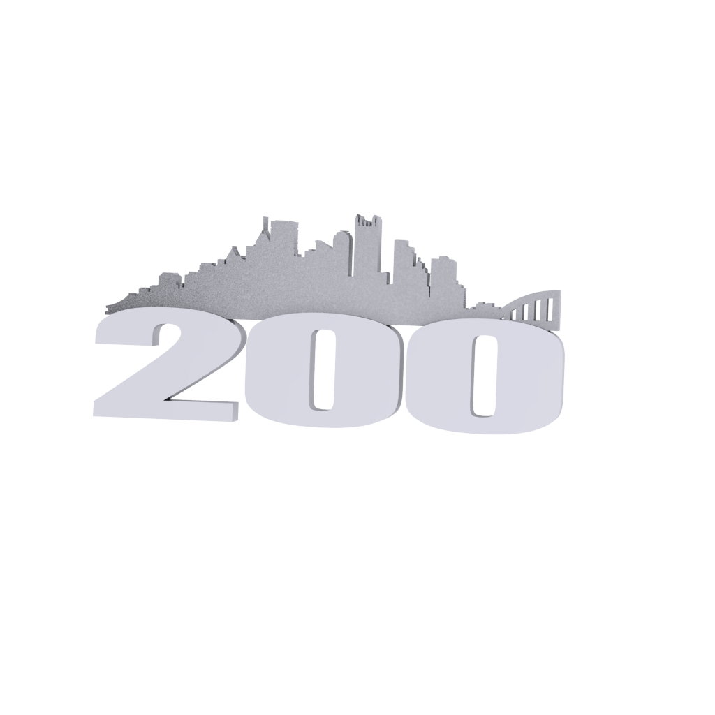 The 200 Pittsburgh Pin